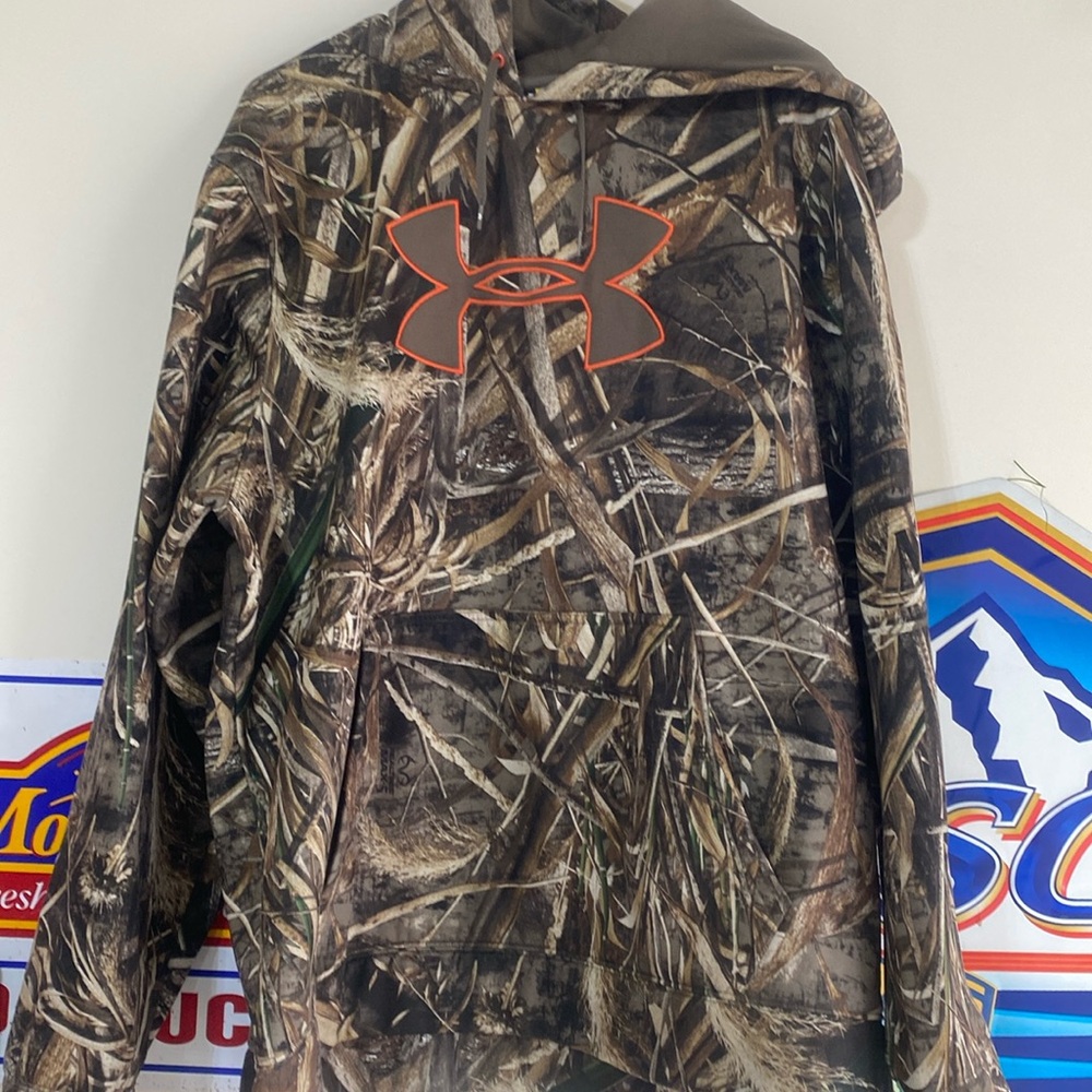 Under Armour Realtree Max 5 Camo hooded sweatshirt